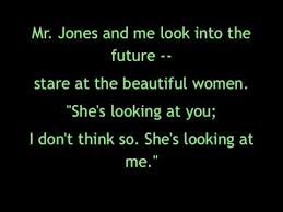 Jones is a song by american alternative rock band counting crows. Counting Crows Mr Jones Youtube