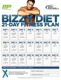 bodybuilding com the bizzy diet 21 day fitness plan