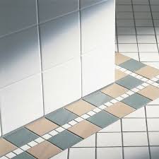 Bergen border furniture stencil for floors, walls, furniture and fabric. Bathroom Floor Tile Border Ideas Design Corral