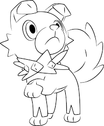 Pokemon is the most popular anime in the world. 9 Rockruff Coloring Page Pokemon Coloring Pages Pokemon Coloring Moon Coloring Pages