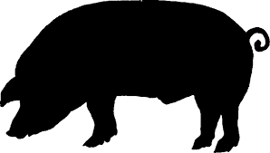 Pig Silhouette Clip Art Clipart Best Clipart Best Pig Silhouette Silhouette Clip Art Pig Art