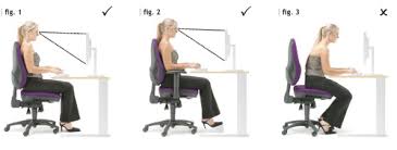 If you sit a lot in front of a computer, here are some tips to help your posture. Best Office Desk Posture Office Desk