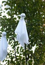 Pin By Katie Henry On Fall Halloween Hanging Ghost Halloween Ghost Decorations Handmade Halloween Decorations