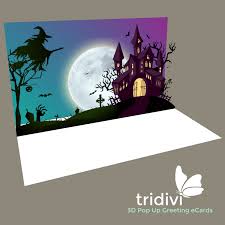 You'll find an overflowing gallery of options in assorted styles and designs, and our templates will guide you through the simple creating process in minutes. Send Free Halloween Ecards With Tridivi Use One From Our Collection Of 3d Pop Up Halloween Ecards Or Make You Greeting Card Maker Halloween Ecard Ecard Maker