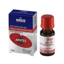 Afte bucale cu etiologie diversa, stomatite? Urgo Gel Contra Afte Bucale Aroma Fructe Efarma