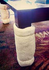 One moment, uri was toddling back and forth in front of the table, working the room as only a baby. Diy Baby Bumper For Coffee Table Fold Towels To Height And Tie With Twine Baby Bumper Diy Baby Stuff Baby Proofing