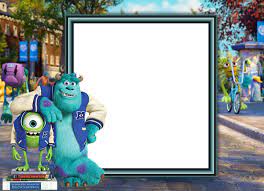 Monsters University Kids Transparent Frame Monster University Monster University Birthday Monster Inc Party
