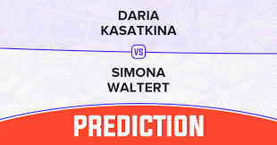 Daria Kasatkina vs Simona Waltert Prediction - WTA Abu Dhabi Open 2026