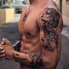 Renkli, renksiz, çince, rune alfabesi. Erkek Omuz Dovmeleri Ve Kadin Omuz Dovmeleri Tattoo Markt