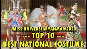 It will be held on december 8, 2019 at tyler perry studios in atlanta, georgia. Miss Universe Myanmar 2020 Best National Costume Top 10 Youtube