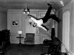 Fred Astaire S Famous Dancing On The Ceiling Sequence Filmed By Building A Set Inside A Revolving Barrel From The Fil Fred Astaire Dance Photography Dance