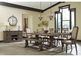 Which products in dining chairs are exclusive to the home depot? Wyndahl Brown Dining Table W 4 Side Chair 2 Upholstered Chair Bench Bewley S Furniture Shreveport La