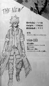 Dabi Profile My Hero Academia Manga Sketches Anime Art