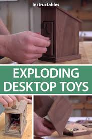 Exploding Desktop Toys Simple Woodworking Plans Woodworking Plans Woodworking