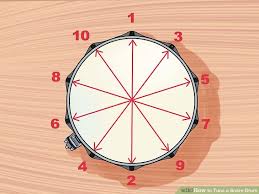 how to tune a snare drum with pictures wikihow