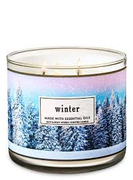Winter 3 Wick Candle Bath And Body Works Bath And Body Works Home Fragrance Candles