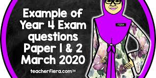 Dp and cp exam schedule. Year 4 2020 Example Of Exam Questions Paper 1 2 March Teacherfiera Com