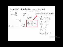 Contoh soal rangkaian listrik campuran brainly co id. Pembahasan Soal Rangkaian Gabungan Seri Paralel Hambatan Resistor Ii Materi Listrik Dinamis Youtube