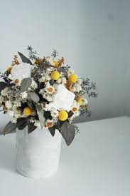 Preserving flowers has been an art since ages ago and flowers can be preserved for many reasons like flowers that can be dried using this method are hydrangeas, celosia, globe amaranth, strawflowers, etc. Gray Preserved Eucalyptu Beautiful Flower Arrangements Flower Arrangements Dried Flower Arrangements