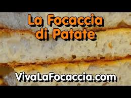 Ricetta Focaccia Schiacciata Con Patate Youtube Ricette Focaccia Ricette Pizza