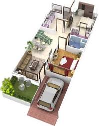 Image Result For House Plan 20 X 50 Sq Ft 2bhk House Plan Modern House Plans Model House Plan