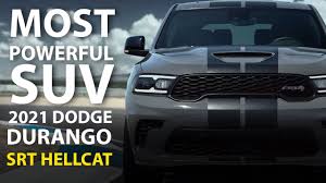 Including destination charge, it arrives with a manufacturer's suggested retail price (msrp). 2021 Dodge Durango Srt Hellcat Debuts As World S Most Powerful Suv Youtube