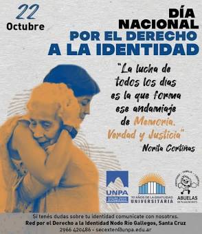 22 de octubre: Día Nacional por el Derecho a la Identidad., generada por IA