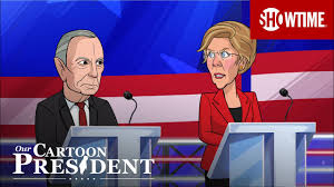 Democratic Candidates Gang Up On Cartoon Mike Bloomberg Ep 305 Cold Open Our Cartoon President Youtube