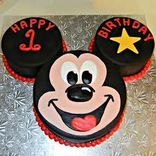 With a #2 pastry tip toothpicks for mickey mouse: Mic008 Mickey Mouse Fondant Cake Mickey Mouse Cake Cake Delivery In Bhubaneswar Order Online Birthday Cakes Cakes On Hand