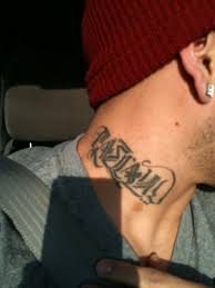 Neck Name Tattoo Ideas Name Tattoos On Neck Tattoo Designs Men Neck Tattoo