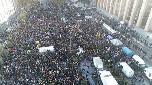 Segodnya V Tbilisi Na Prospekte Rustaveli Opyat Budet Miting Oppozicii