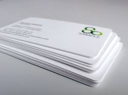 One side printing full color both side. New Business Cards Printed On 700 Gsm Cardboard Extra Thick And Strong Prinux