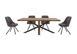 Metal dining table and chairs ukcdogs. Wood And Metal Dining Table And Chairs Sets Furniture Village