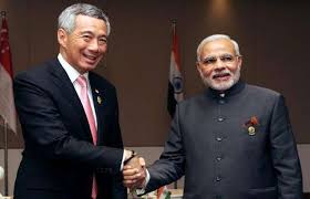 Princess astrid of belgium (l) visits prime minister of singapore, lee hsien loong at the istana on 27.11.2014 in singapore. Pm Modi Congratulates Lee Hsien Loong For Winning Singapore Polls India News India Tv