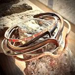 Creating Connection: Forged Ring & Bangle Set