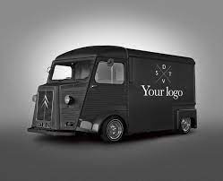 Download Free Psd Van Food Truck Mockup On Behance