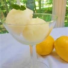 Lemon Sorbet Recipe Sorbet Recipes Lemon Sorbet Recipe Lemon Sorbet