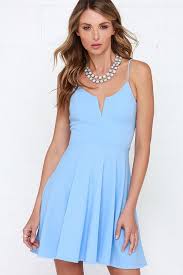 Lulu S Women S Best Place To V Light Blue Skater Mini Dress Siz Xl Sleeveless 48 Lulus Skaterdre Light Blue Skater Dress Blue Skater Dress Light Blue Dresses
