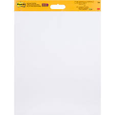 3m Post It Super Sticky Meeting Flip Chart Paper White