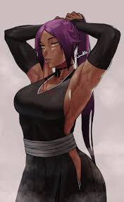 bleach, shihouin yoruichi, gud0c, êtes, armpits - Rule 34 XYZ