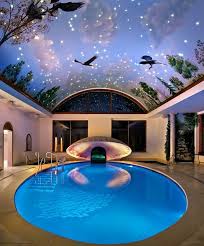 Astonishing Astronomy Theme For Interior Design Home Interiors Hallenbader Haus Design Schwimmbecken