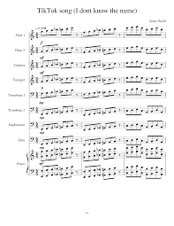 Animeout has been encoding anime since past 7+ years. Anime Tiktok Song Sheet Music For Piano Trumpet In B Flat Trombone Flute Clarinet In B Flat Pep Band Download And Print In Pdf Or Midi Free Sheet Music For I