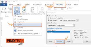 Ulangi cara diatas jika data daftar nama undangan anda lebih dari 1000 orang. Cara Print Label Undangan 103 Dan 121 Di Microsoft Word Rindi Tech