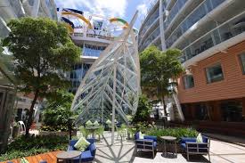 How big is the royal caribbean allure of the seas? Central Park Royal Caribbean Blog