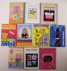 Shop birthday cards for her, for him and for kids. Deluxe Handmade Birthday Greeting Cards 10 Pack Walmart Com Walmart Com