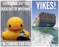 When victims click on a seemingly unrelated link, the. How They Really Got The Ever Given Out Of The Suez Canal Memes