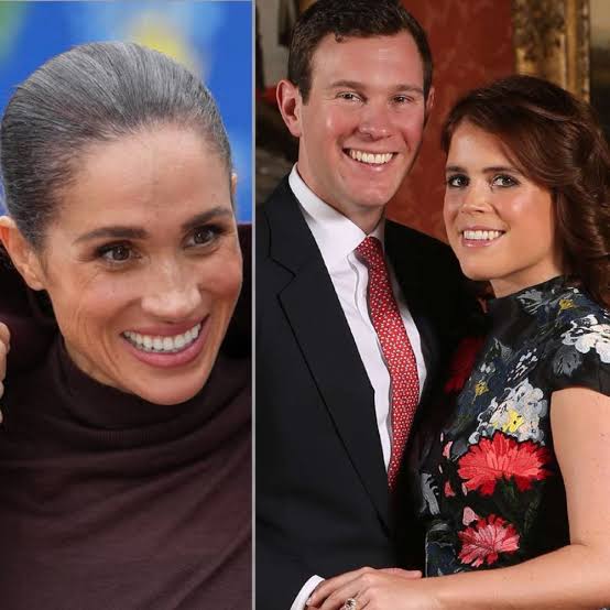 Princess Eugenie attending an event