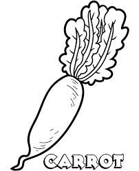 Keep your kids busy doing something fun and creative by printing out free coloring pages. Easy Carrot Coloring Page Sheet For Kids