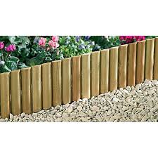 Palissade de jardin pas cher. Bordure A Planter Bois Stelmet 120 X H 35 Cm Castorama