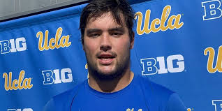 UCLA center Sam Yoon talks taking over at center, growth of offensive line